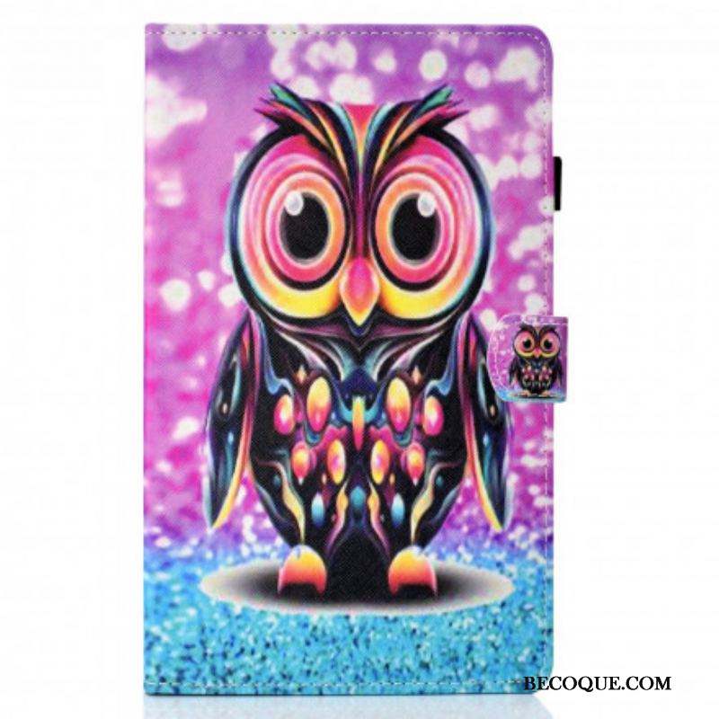 Housse Samsung Galaxy Tab A7 (2020) Hibou Éclaté