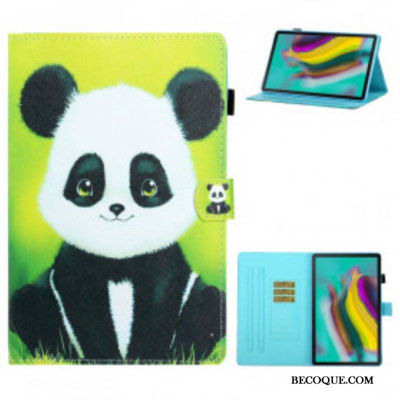 Housse Samsung Galaxy Tab A7 (2020) Mignon Panda