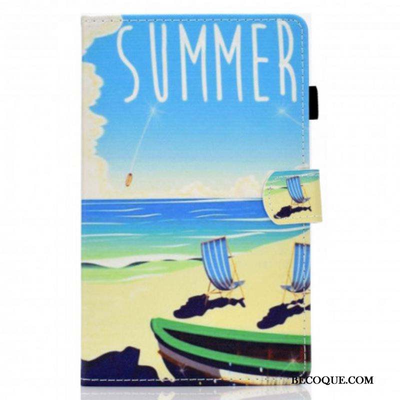 Housse Samsung Galaxy Tab A7 (2020) Plage