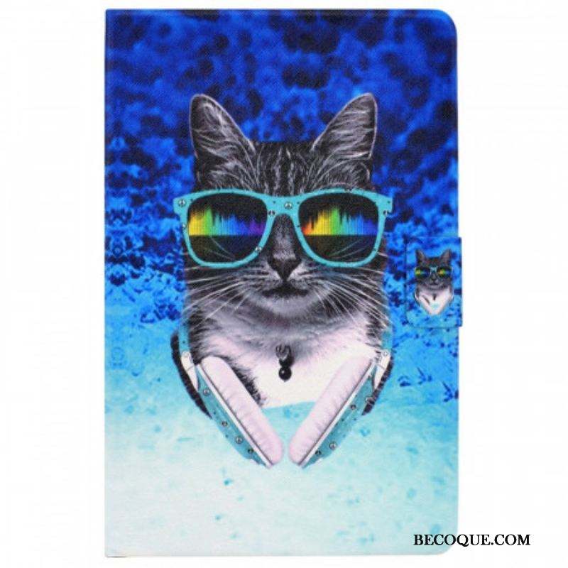 Housse Samsung Galaxy Tab A8 (2021) Chat Disco