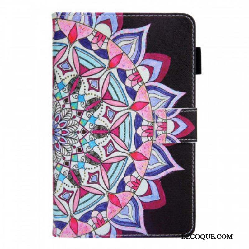 Housse Samsung Galaxy Tab A8 (2021) Mandala Graphique