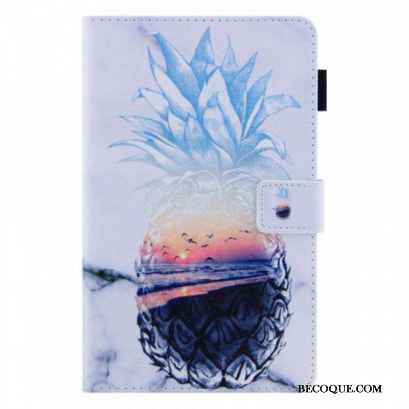 Housse Samsung Galaxy Tab A8 (2021) Motif Ananas