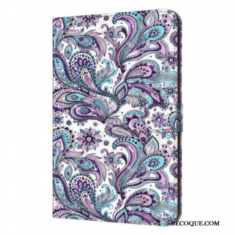 Housse Samsung Galaxy Tab A8 (2021) Motif Cachemire