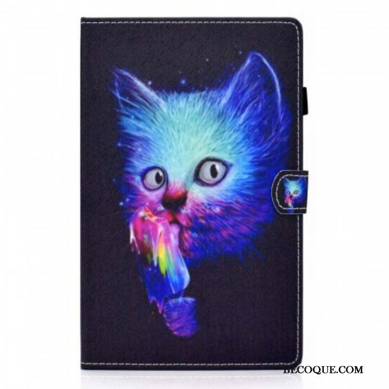 Housse Samsung Galaxy Tab A8 (2021) Psycho Cat