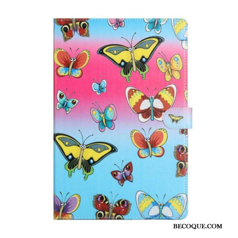 Housse Samsung Galaxy Tab S8 Plus / S7 Plus Butterflies