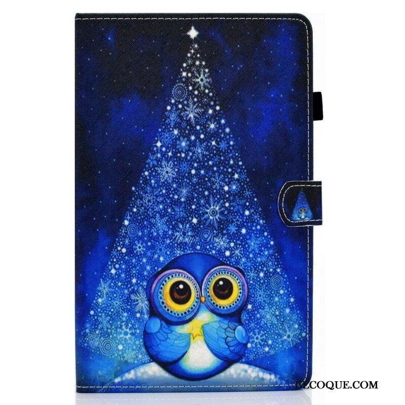 Housse Samsung Galaxy Tab S8 / Tab S7 Hibou