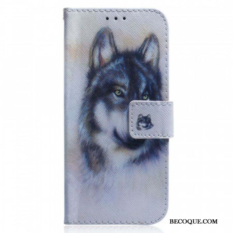 Housse Sony Xperia 1 IV Chien Aquarelle