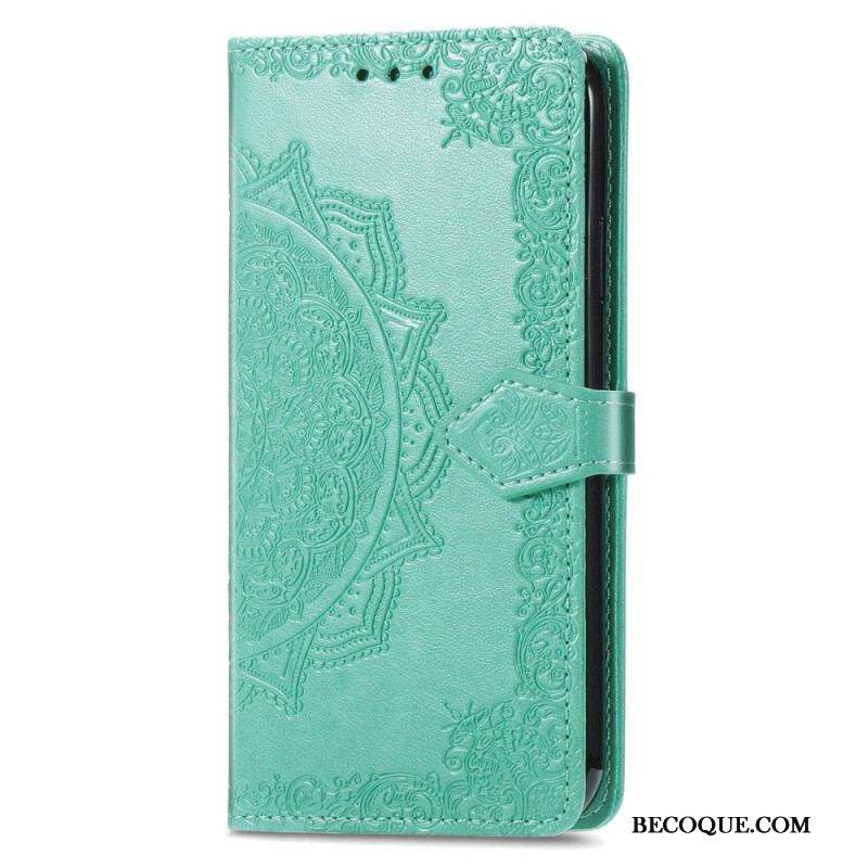 Housse Sony Xperia 1 IV Mandala Soleil avec Lanière