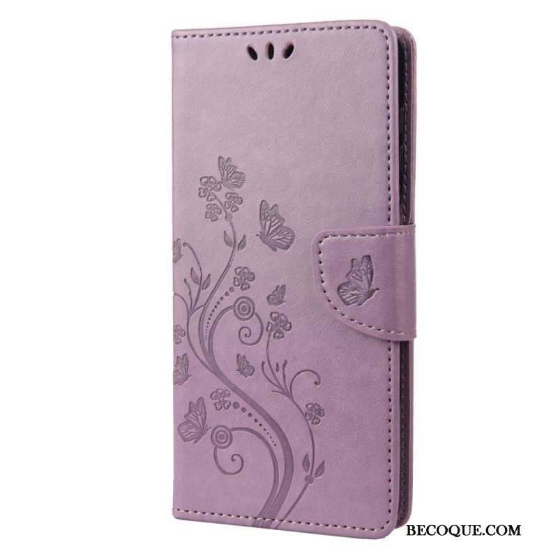 Housse Sony Xperia 10 IV Fleurs et Papillons