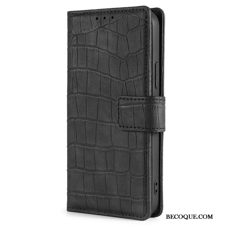 Housse Xiaomi 12 Pro Skin-Touch Crocodile