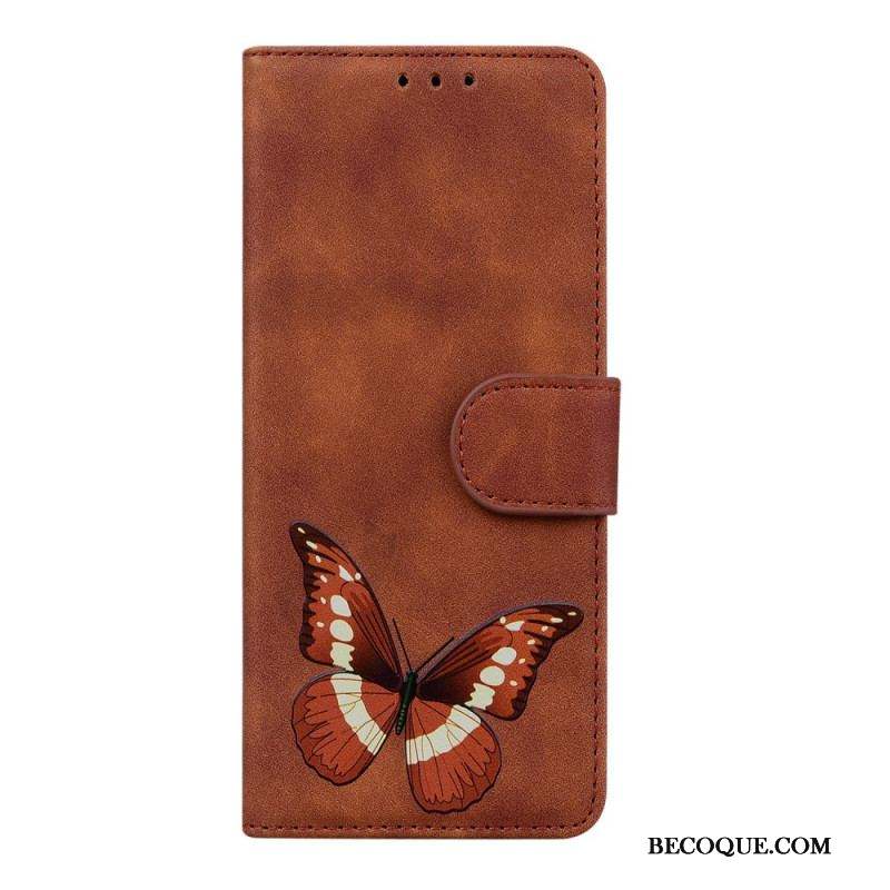 Housse Xiaomi 12 Pro Skin-Touch Papillon