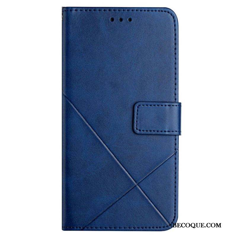 Housse Xiaomi 12T / 12T Pro Style Cuir Géo X Design