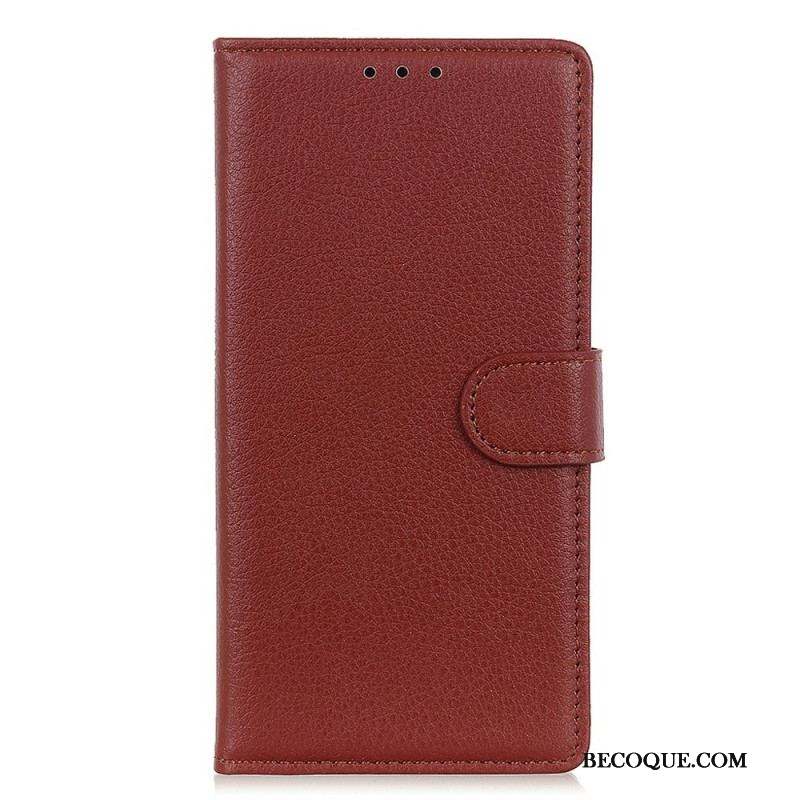 Housse Xiaomi 13 Lite Simili Cuir Traditionnel