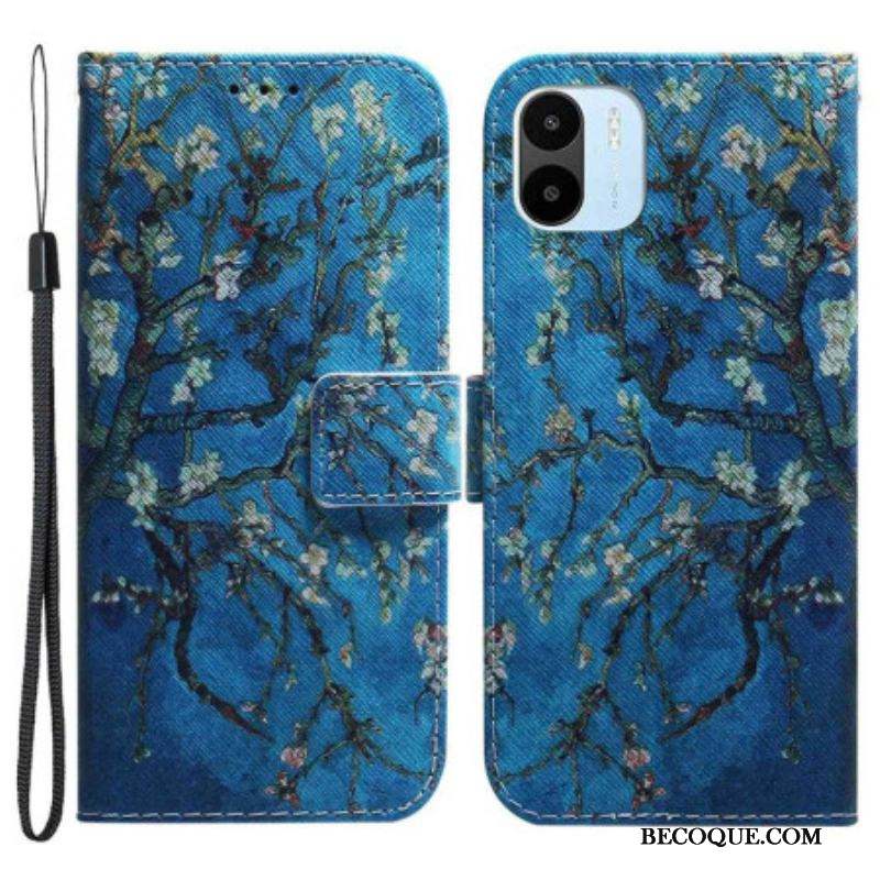 Housse Xiaomi Redmi A1 Arbre Fleuri Premium