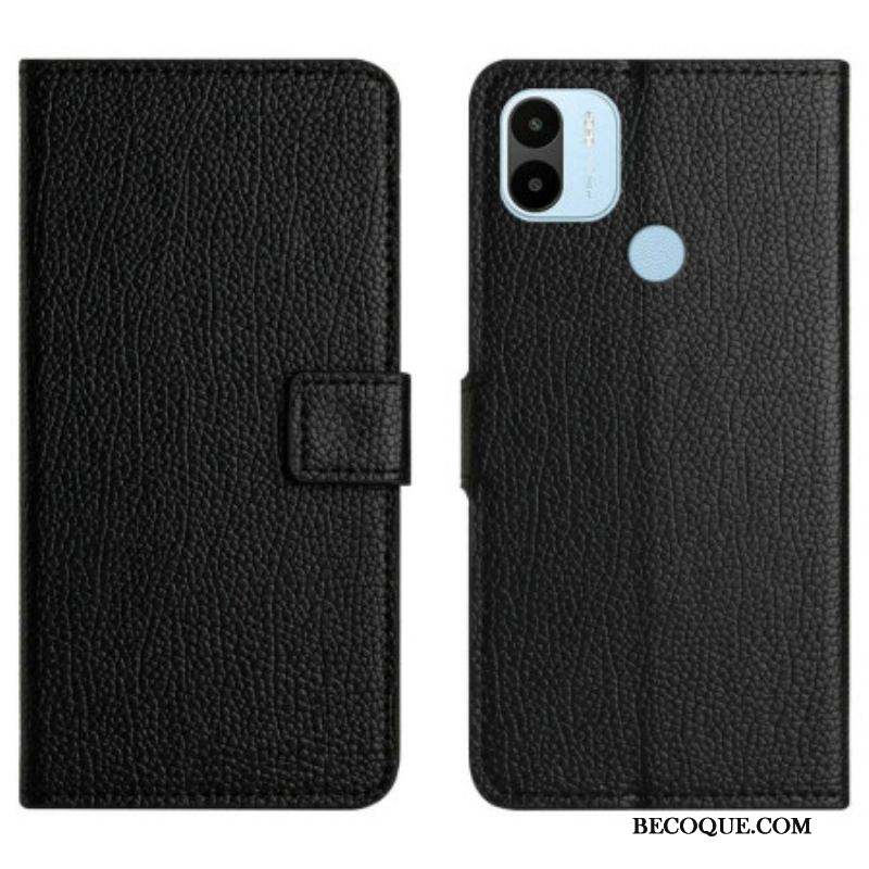 Housse Xiaomi Redmi A1 Effet Cuir Grain Litchi