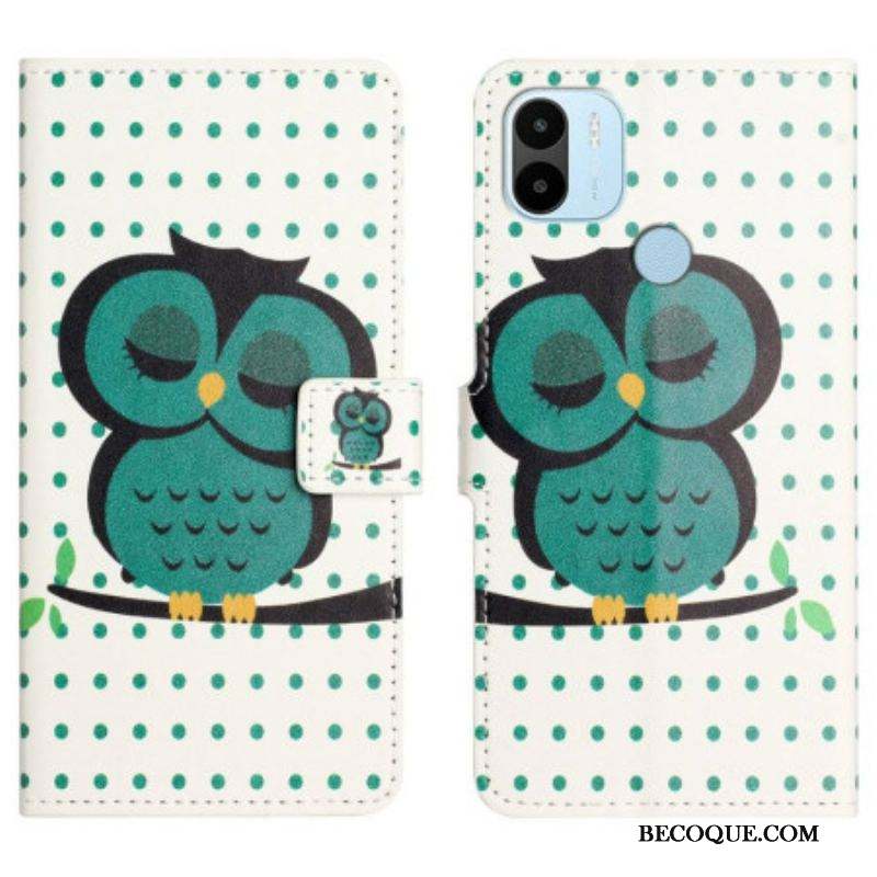 Housse Xiaomi Redmi A1 Hibou Endormi