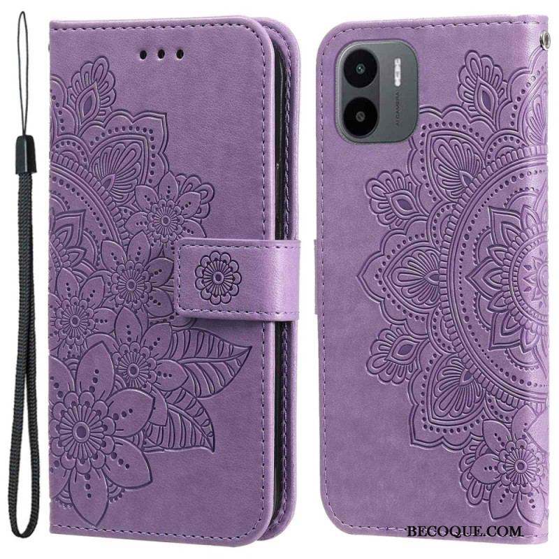 Housse Xiaomi Redmi A1 Mandala de Fleurs