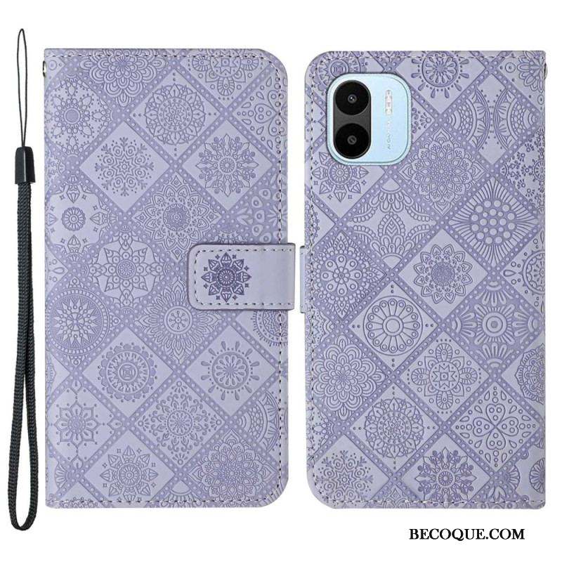 Housse Xiaomi Redmi A1 Motif Tapisserie