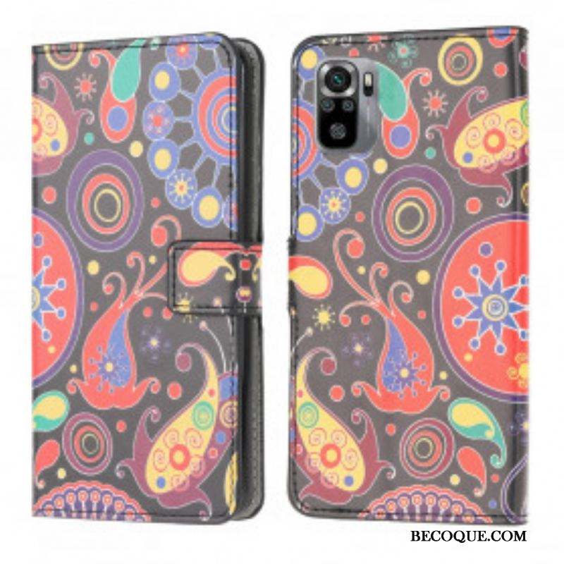 Housse Xiaomi Redmi Note 10/10S/Poco M5s Design Galaxie