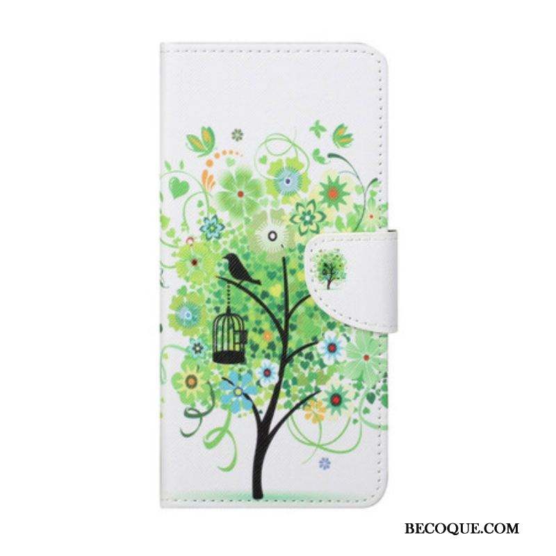 Housse Xiaomi Redmi Note 10 5G / Poco M3 Pro 5G Arbre Feuillage Vert