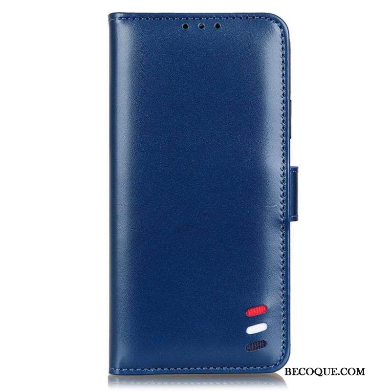 Housse Xiaomi Redmi Note 11 Pro Plus 5G Effet Cuir Tricolore