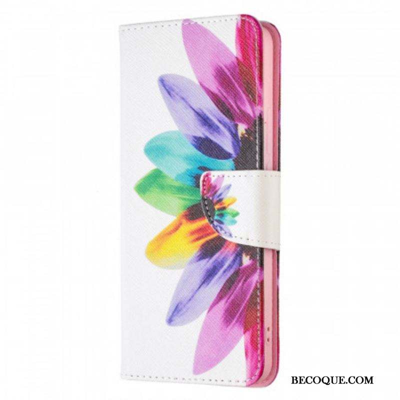 Housse Xiaomi Redmi Note 11 Pro Plus 5G Fleur Aquarelle