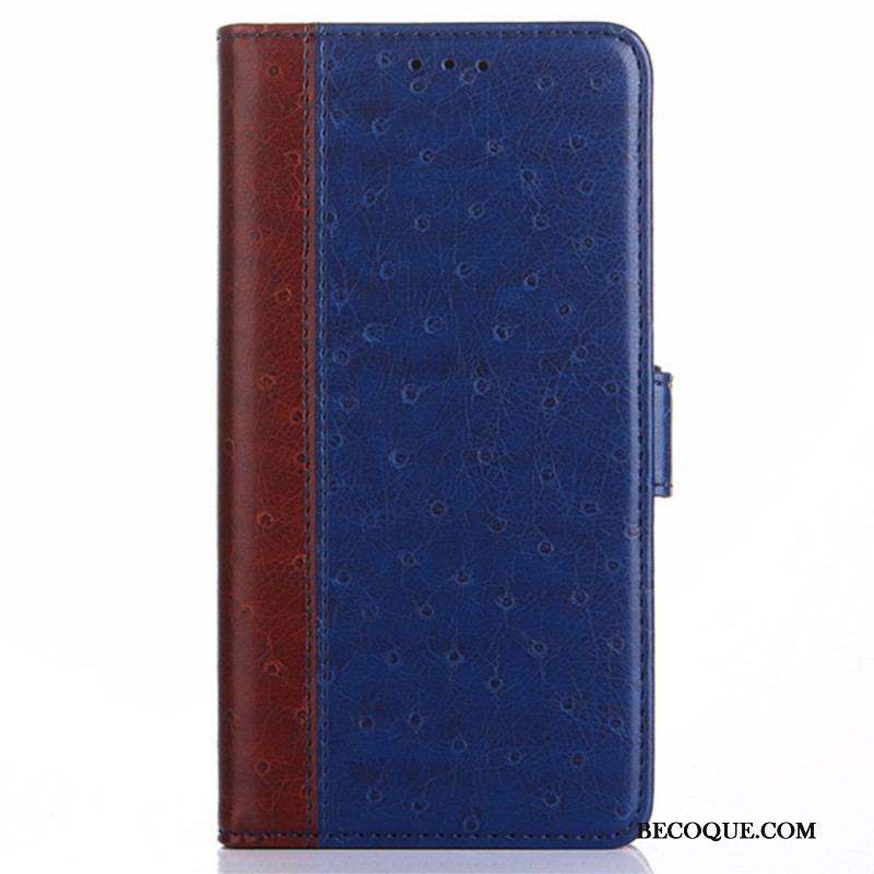 Housse Xiaomi Redmi Note 11 Pro Plus 5G Texture Peau d'Autruche