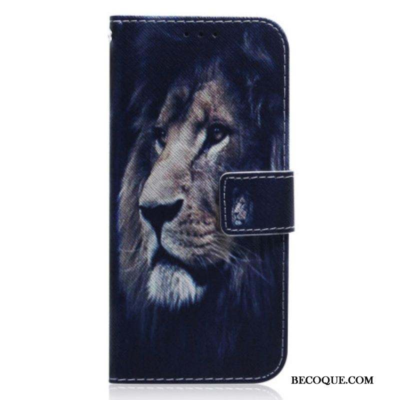 Housse Xiaomi Redmi Note 12 4G Dreaming Lion