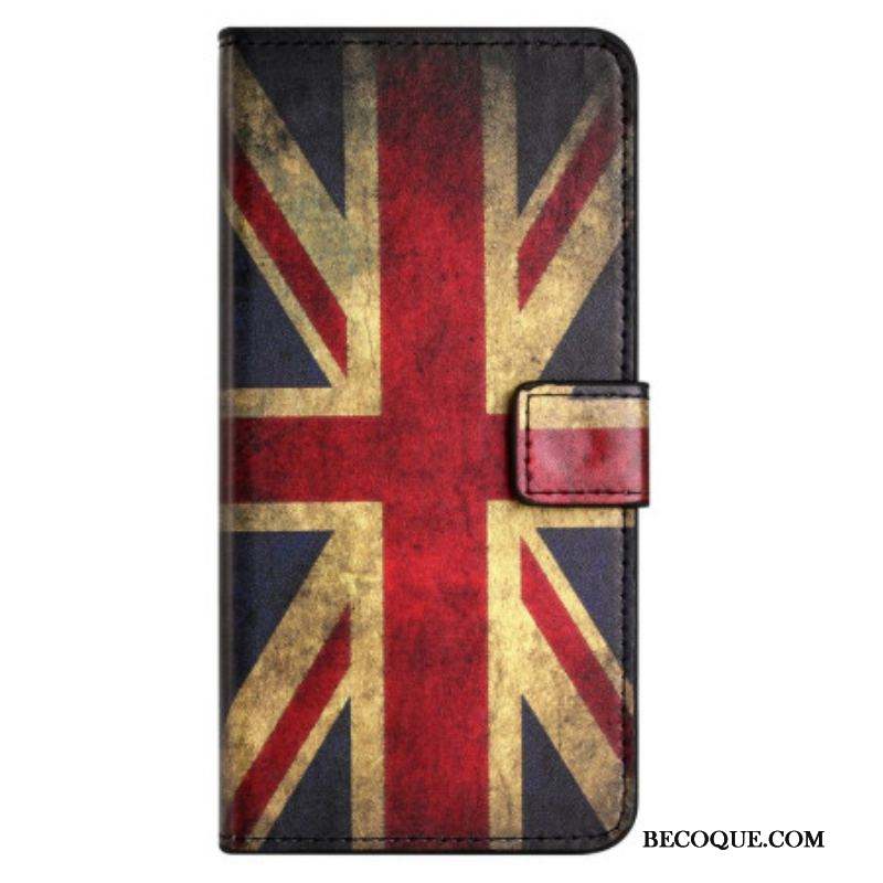 Housse Xiaomi Redmi Note 4G Drapeau Anglais