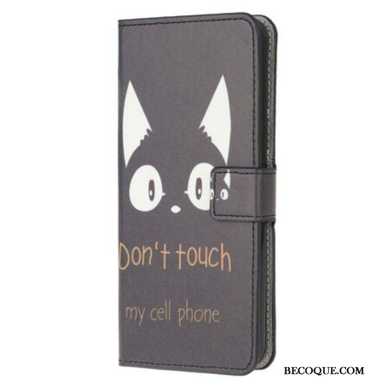 Housse iPhone 13 Mini Don't Touch My Cell Phone