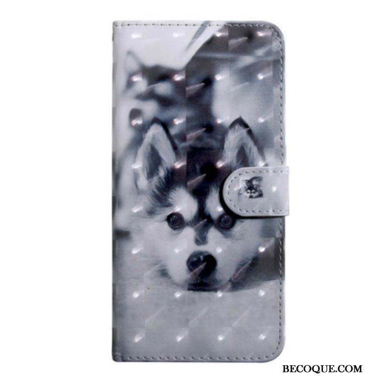 Housse iPhone 13 Mini Light Spot Gustave le Chien