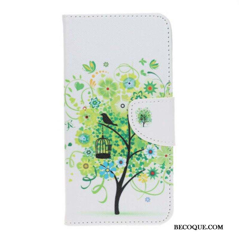 Housse iPhone 13 Pro Arbre Fleuri