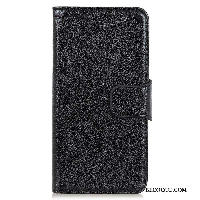 Housse iPhone 13 Pro Cuir Nappa Fendu