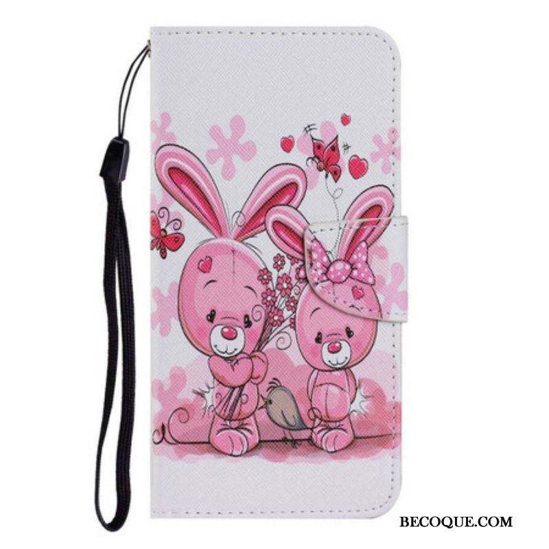 Housse iPhone 13 Pro Lapins