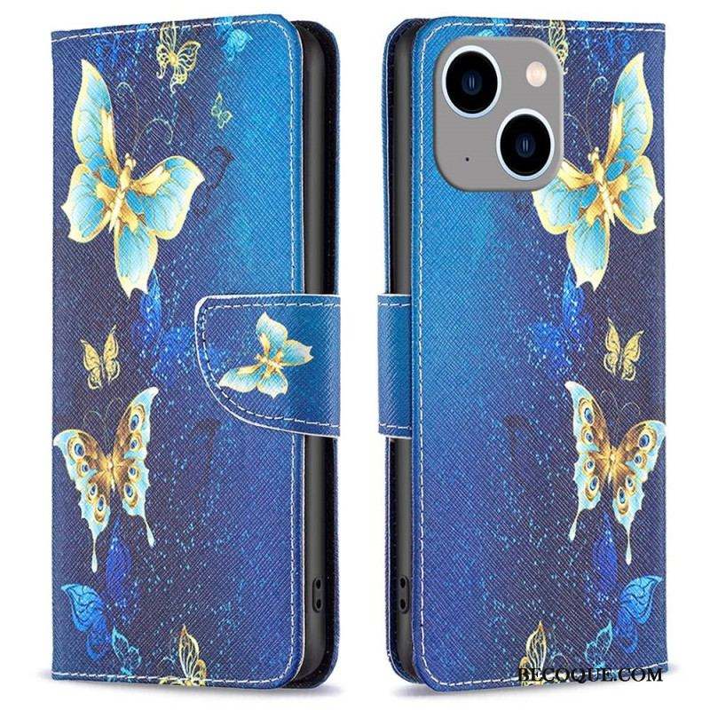 Housse iPhone 14 Plus Papillons du Monde