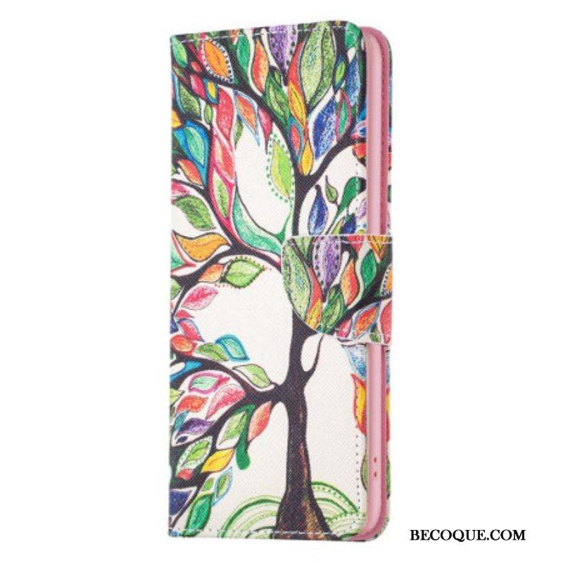 Housse iPhone 14 Pro Peinture Arbre