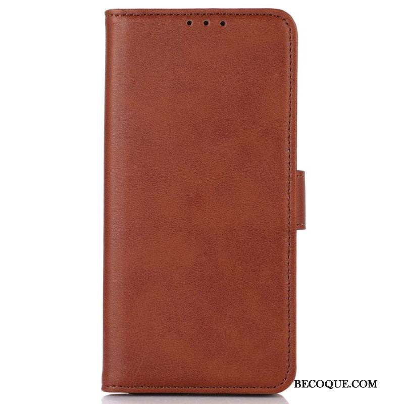 Housse iPhone 14 Simili Cuir Mat