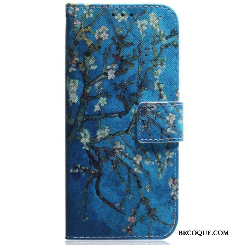 Housse iPhone 15 Branches en Fleurs