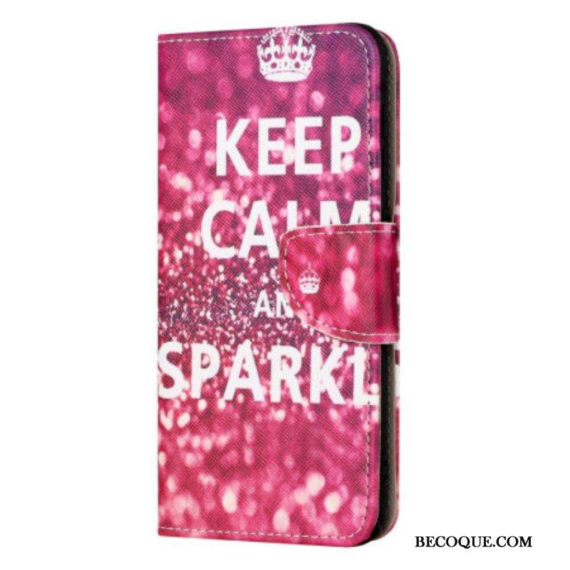 Housse iPhone 15 Keep Calm