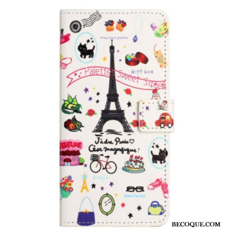 Housse iPhone 15 Sweet Paris