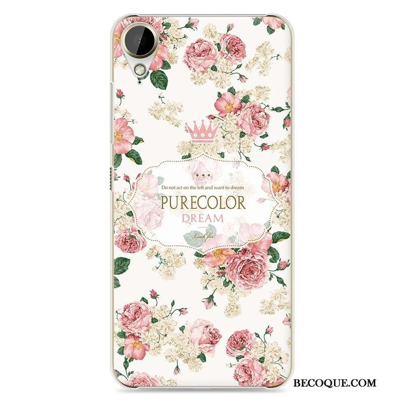 Htc Desire 10 Lifestyle Dessin Animé Coque Difficile Protection De Téléphone Rose