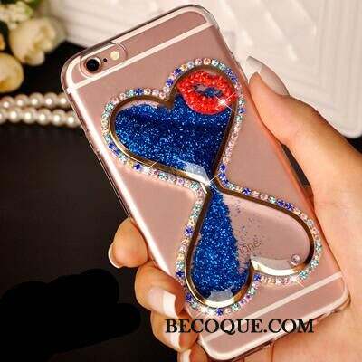 Htc Desire 728 Quicksand Protection Strass Tendance Étui Coque De Téléphone