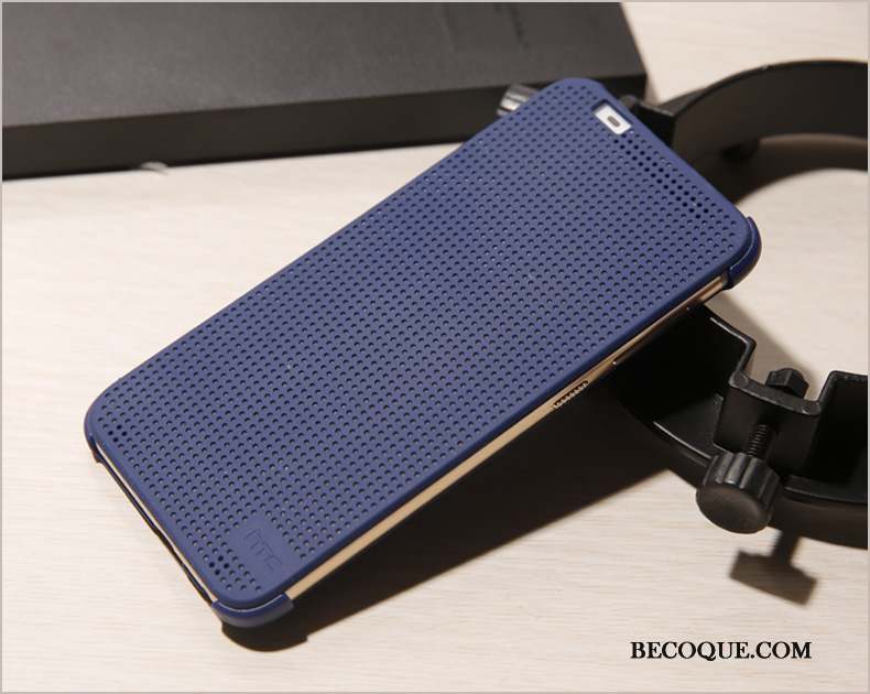 Htc One A9 Étui Coque Protection Bleu Téléphone Portable