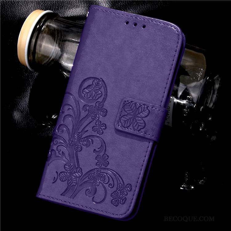 Huawei Ascend G7 Protection Coque De Téléphone Étui Violet Étui En Cuir Téléphone Portable