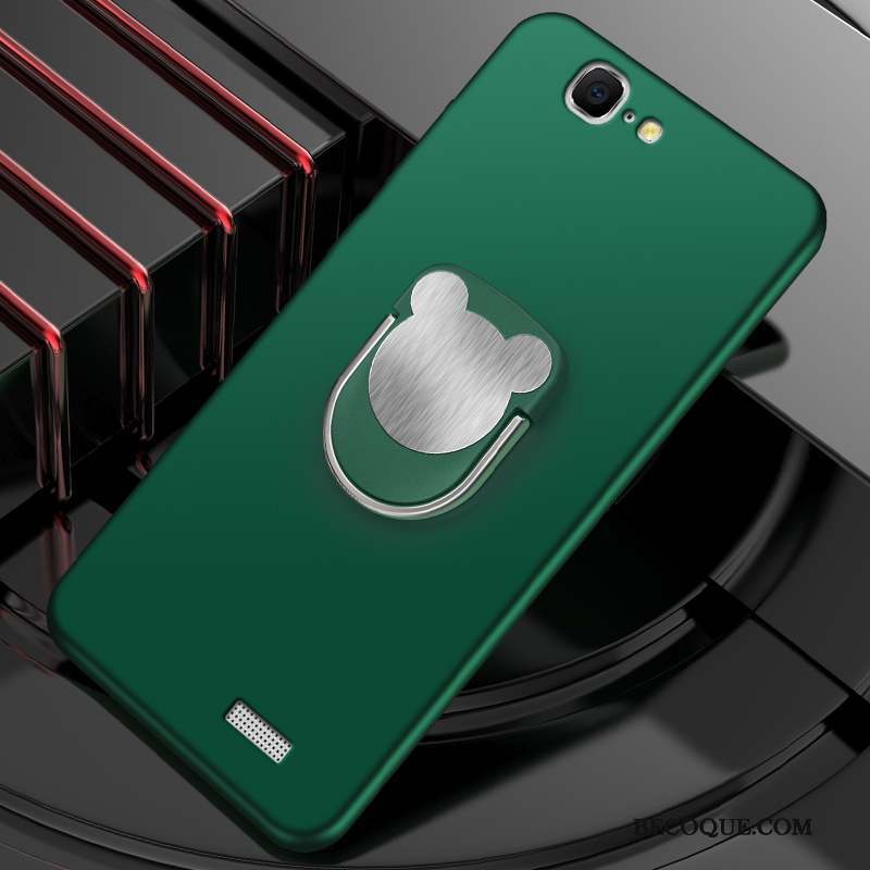 Huawei Ascend G7 À Bord Coque Vert Fluide Doux De Téléphone Étui