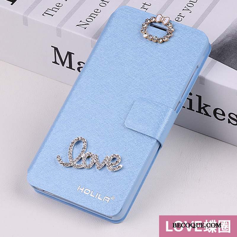 Huawei G7 Plus Coque Housse Bleu Clair Incassable Protection De Téléphone