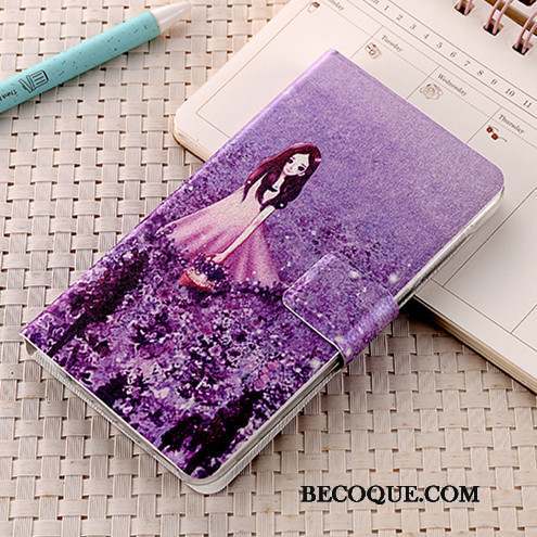 Huawei G7 Plus Coque Étui Protection Tout Compris Violet Housse Incassable