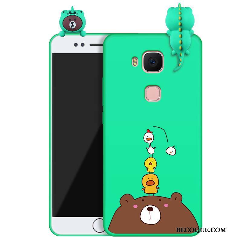 Huawei G7 Plus Tendance Vert Étui Coque De Téléphone Nouveau Protection