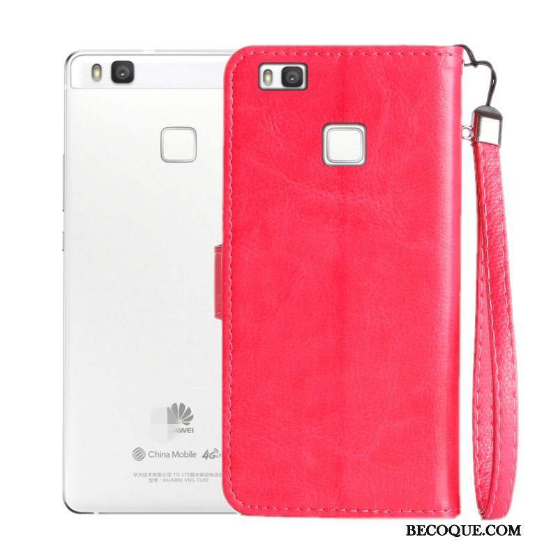 Huawei G9 Lite Silicone Housse Jeunesse Coque De Téléphone Fluide Doux Rouge