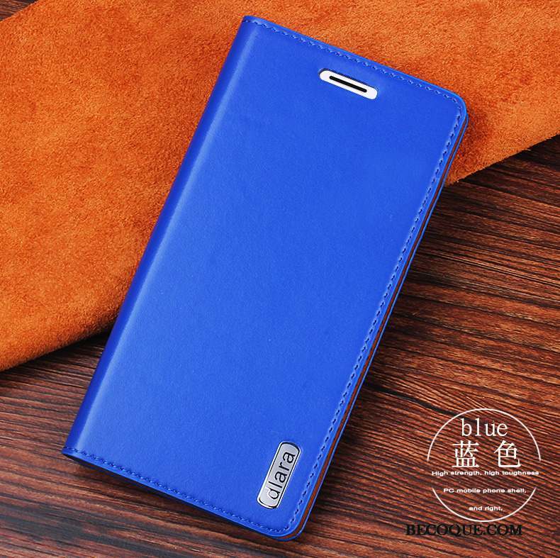 Huawei G9 Lite Étui En Cuir Coque De Téléphone Bleu Téléphone Portable Jeunesse